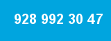 928 992 30 47 928 992 30 47